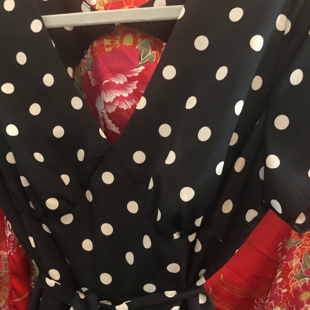 Pin Up Girl Polka Dot Romper